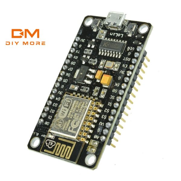 DIYMORE NodeMCU V3 Lua ESP8266 ESP-12E โมดูลบอร์ดพัฒนาเครือข่ายอินเทอร์เน็ตไร้สาย WIFI Module บอร์ดพัฒนาโปรแกรม มี