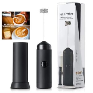 Milk Frother เครื่องตีฟองนมไร้สาย เครื่องตีฟองนมไฟฟ้า ลวดสเตนแลส2ชั้น