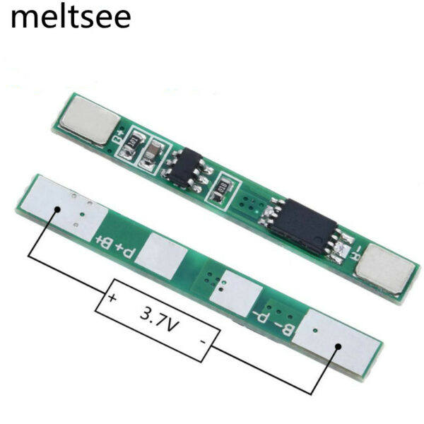 1S 3.7V 3A li-ion บอร์ดแบตเตอรี่ 1 S 3.7 V 3a Li - Ion Bms Pcm สําหรับ 18650 แบตเตอรี่ลิเทียมไอออน 5 ชิ้น