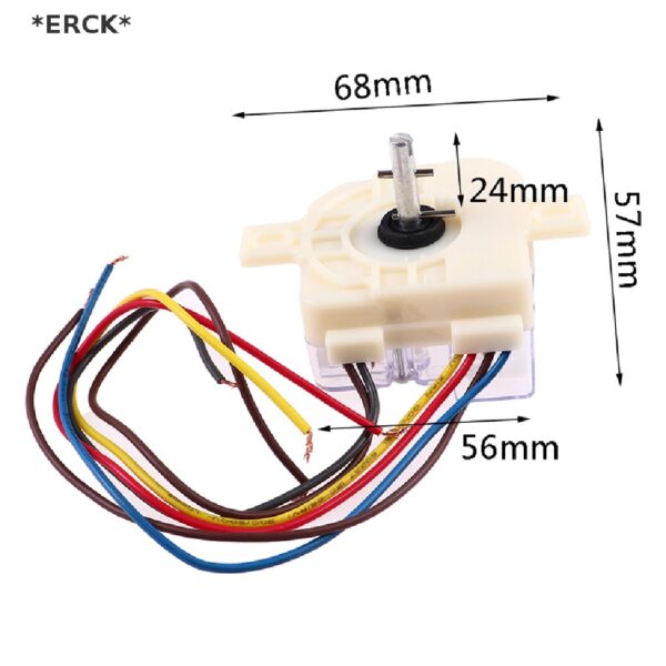 Erck สวิตช์จับเวลา กึ่งอัตโนมัติ 180 องศา 6 สาย สําหรับเครื่องซักผ้า