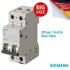 SIEMENS Main Breaker เมนเบรกเกอร์ ซีเมนส์ MCB 2P