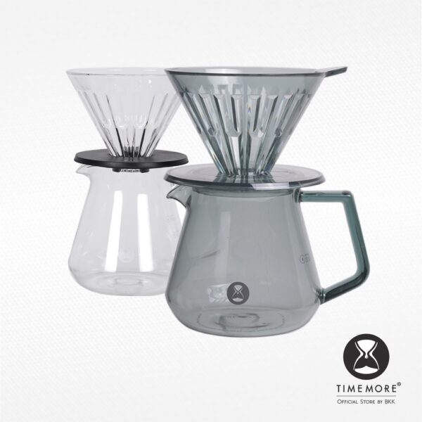 Timemore Brewer Set (ชุดดริปกาแฟ Borosilicate Glass)