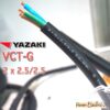 4C +G (สายอ่อน) FLEXIBLE CONDUCTOR PVC INSULATED AND SHEATTH