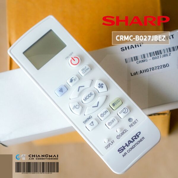 CRMC-B027JBEZ รีโมทแอร์ SHARP รีโมทแอร์ชาร์ป รุ่น AH-PN10