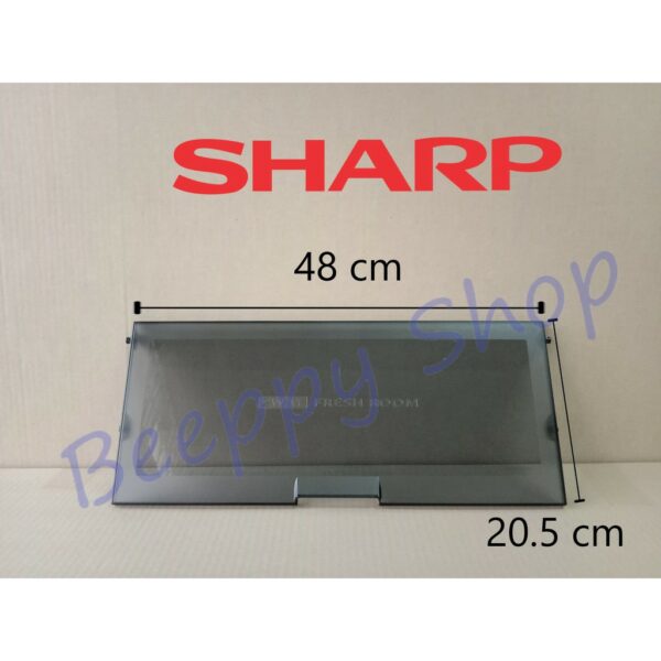 ฝาปิดถาดใต้ช่องฟรีส Sharp ชาร์ป รุ่น SJ-S28E/X300T/X330T ของแท้