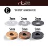 Home Barista Pullman "BigStep" Tamper Spare Parts - Handle Spacers (Size & Color Choice)