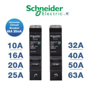 Schneider ลูกย่อย เบรกเกอร์ 1P 10A