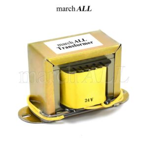 march ALL หม้อแปลงไฟฟ้า 3A แท้ แรงดัน เอาพุต 24V โวลต์ AC ชนิด EI TRANSFORMER ไฟเดี่ยว 2 สายไฟ นำไปต่อ เรคติไฟเออร์