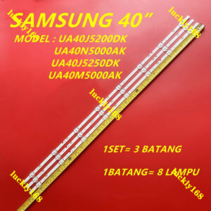 ใหม่ แบ็คไลท์ทีวี LED UA40J5200DK UA40N5000AK UA40J5250DK UA40M5000AK SAMSUNG 40 นิ้ว UA40N5000 UA40J5200 UA40J5250 2015 SVS39.5 FCOM FHD V5DN-395SMO-R3 V5DN-395SM0-R2 1 ชุด