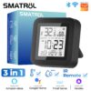 Smatrul Tuya Smart Wifi IR รีโมตคอนโทรล เซ็นเซอร์อุณหภูมิความชื้น สําหรับพัดลมเครื่องปรับอากาศ ทีวี DVD เสียง Alexa Google Home Smart Life