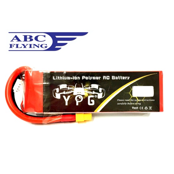 แบตเตอรี่ลิโพ YPG 5200mAh (11.1v)(14.8v)(22.2v) 40C