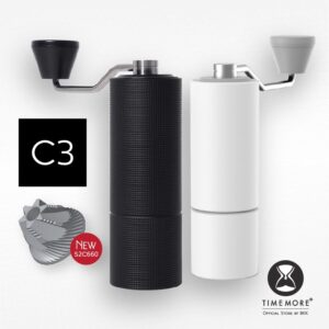 Timemore C3 (ใหม่) เฟือง S2C660 สีดำ (Coffee Grinder เครื่องบดกาแฟ)