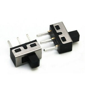 Slide Switch 1P2T สวิตซ์เลื่อน SS-12D10 3ขา