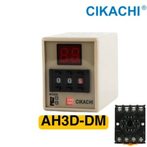 Timer ไทม์เมอร์ CIKACHI AH3D-DM 220V 24VDC 380V