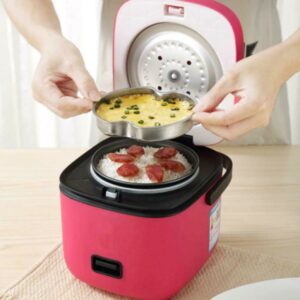 หม้อหุงข้าวไฟฟ้า หม้อหุงข้าวระบบดิจิตอล 1.2 ลิตร หม้อหุงข้าวอัจฉริยะSmart Mini Rice Cooker