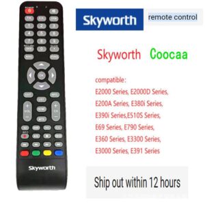 รีโมตคอนโทรล Skyworth สําหรับ Skyworth tv ใช้กับ Skyworth tv