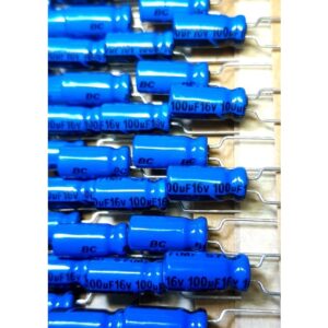 Vishay BC 100uf 16v (ราคา10ตัว) Capacitor ตัวเก็บประจุ คาปาซิเตอร์