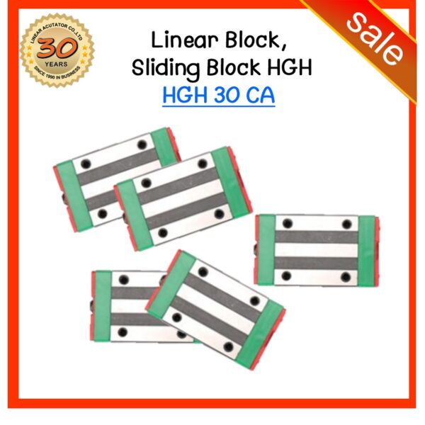 140. พร้อมส่ง บล็อครางสไลด์ HGH30CA Linear Block