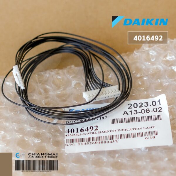 4016492 สายแพรต่อแผงรับสัญญาณรีโมทแอร์ Daikin อะไหล่แอร์ ของแท้เบิกศูนย์ / ใช้ได้หลายรุ่น สอบถามรุ่นกับผู้ขาย