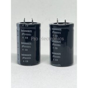 10000uf63v  10000ยูเอฟ63โวลต์  capacitor E Lectrolytic ตัวเก็บประจุ (ของใหม่) 2ขา C