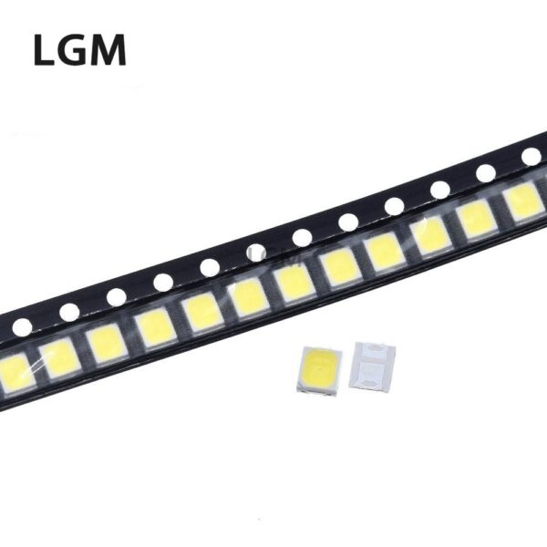 ใหม่ ชิปไฟ LED 2835 SMD 0.2W สว่างมาก สีเขียว สีเหลือง สีฟ้า สีขาว 50 ชิ้น