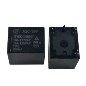 รีเลย์พาวเวอร์ Hongfa HF-JQC-3FF-05V 12V 24VDC-1HS 1ZS 4 Pins 5 Pins