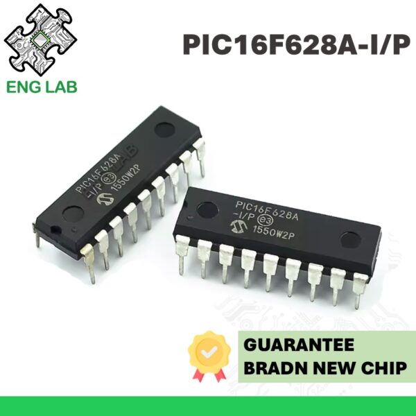 ENGLAB★Microchip ไมโครชิป PIC16F628A-I / P