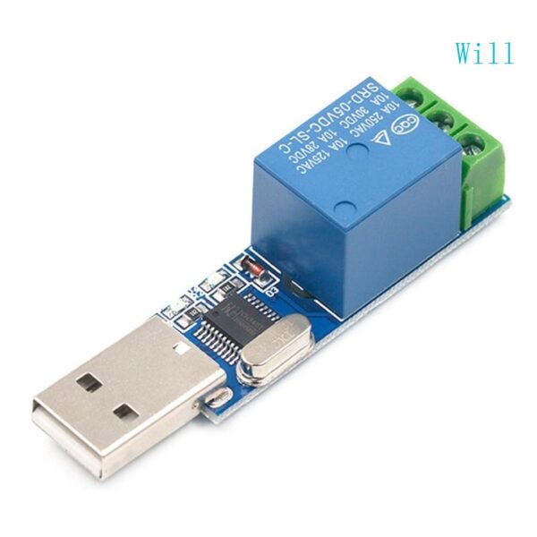 Will โมดูลรีเลย์ควบคุม LCUS-1 USB ประสิทธิภาพสูง