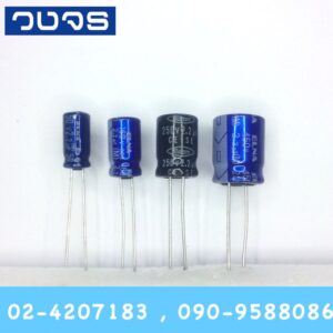 C 2.2uF 50V 160V 250V 250V ELNA Electrolytic Capacitor ตัวเก็บประจุ