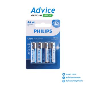 PHILIPS Ultra Alkaline AA (4Pcs/Pack) - A0147130 - A0147130