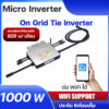 ประกัน 3ด.NETEK Micro Inverter 500W 600W 800W 1000W 2kw 3kw อินเวอร์เตอร์ ออนกริด Ongrid On grid tie WIFI Smart Life APP