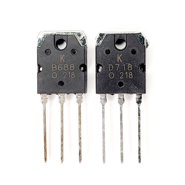 B688 D718 ทรานซิสเตอร์ เครื่องขยาย Power Output Transistor 2SB688 2SD718