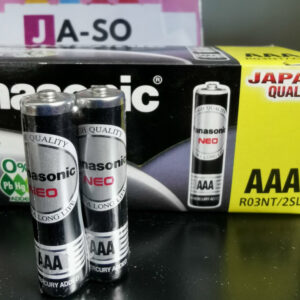 ถ่านไฟฉาย Pana AAA neo พานาโซนิค (Panasonic) ขนาด AAA- 1.5 โวลต์ -แท้ประกันศูนย์ ถ่านรีโมท