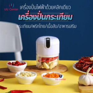 เครื่องปั่นกระเทียม เครื่องปั่นพริก  เครื่องบดเนื้อ ที่บดกระเทียม