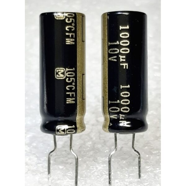 Panasonic FM 1000uf 10v capacitor ตัวเก็บประจุ คาปาซิเตอร์