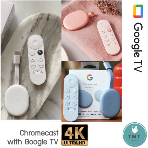 Google Chromecast with Google TV 4K (GEN 4)  ✅พร้อมส่ง ✅รุ่นใหม่สุด / ร้าน TMT innovation