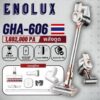 จัดส่ง24ชม  GHA606 PRO เครื่องดูดฝุ่นไร้สาย ฟรี ไรฝุ่น รับประกัน 5 ปี เครื่องดูดฝุ่นไร้สายสำหรับโฮมออฟฟิศ เครื่องดูดฝุ่