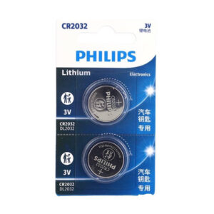 ถ่าน Philips CR2032 แพค2ก้อน ของแท้(HK)