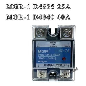 Solid state Relay MGR-1 single phase D4825 D4840 Input 3-32VDC Output 24-480VAC