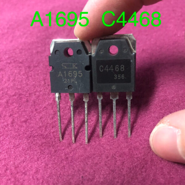 2SA1695 2SC4468 A1695 C4468 TO-3P audio Pairing tube (สินค้าในไทย ส่งเร็วทันใจ)