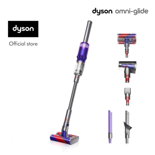 [1-30 เม.ย. 67] Dyson Omni-glide ™ Cordless Vacuum Cleaner เครื่องดูดฝุ่นไร้สาย ไดสัน รับทันที หัวดูดปากแคบแบบมีไฟ