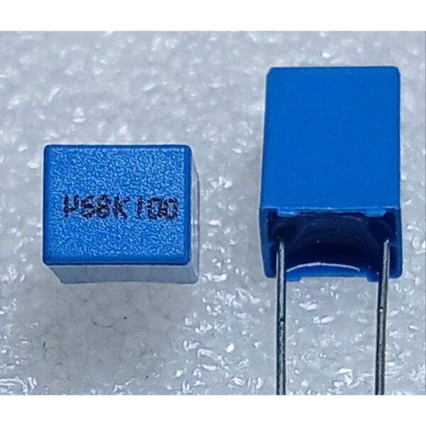 Epcos 0.68uf 680nf 684 100v polyester film capacitor MKT ตัวเก็บประจุ คาปาซิเตอร์ ระหว่างขา 5 มิล