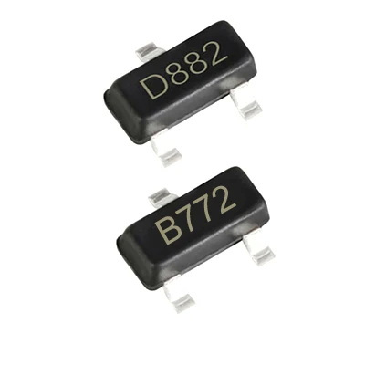 ฺB772/D882 แพ็ค 10 คู่ B772 Transistor PNP D882 Transistor NPN