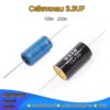 1ชิ้น Cเสียงแหลม 3.3uF 100V 250v Capacitor  cแหลม ซีลำโพงเสียงแหลม C คาปาลำโพงเสียงแหลม คาปาลำโพงแหลม