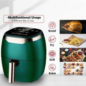 8.0L Air Fryer Airfryer หม้อทอดไร้น้ำมันอเนกประสงค์​ ความจุขนาดใหญ่​ 8L ลิตร​พร้อมตะแกรงรองหม้อทอด AF602D