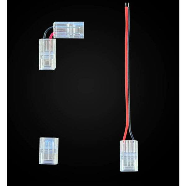 คลิปเชื่อมต่อไฟ LED Strip COB DC12V/24V LED Strip Light Connector Clip COB DC12V/24V 8mm