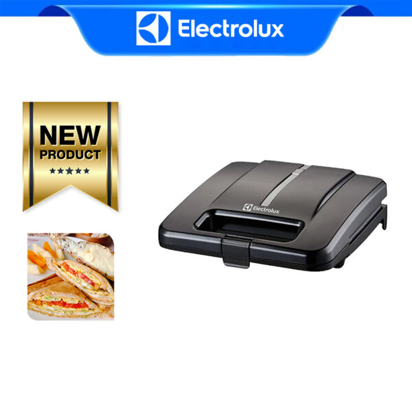 Electrolux เครื่องทำแซนวิชอาหารเช้าอัตโนมัติเครื่องทำขนมปังอาหารเช้า Smart Home สองด้านควบคุมอุณหภูมิ