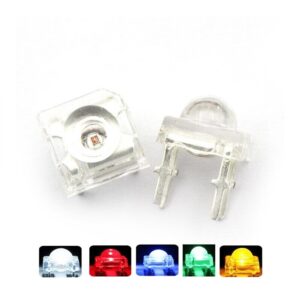 Piranha LED 5mm F5 Diode Light-Emitting-Diode 4-pin Piranha Red Green Blue White