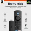 Amazon Fire TV Stick (3rd Gen) Streaming Device with Alexa Voice Remote อุปกรณ์สตรีมมิ่ง