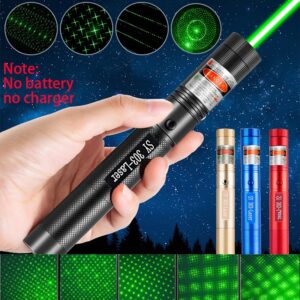 Green laser เลเซอร์ชี้ 532nm 10000m พลังงานสูง 303 Lazer SD สีฟ้า